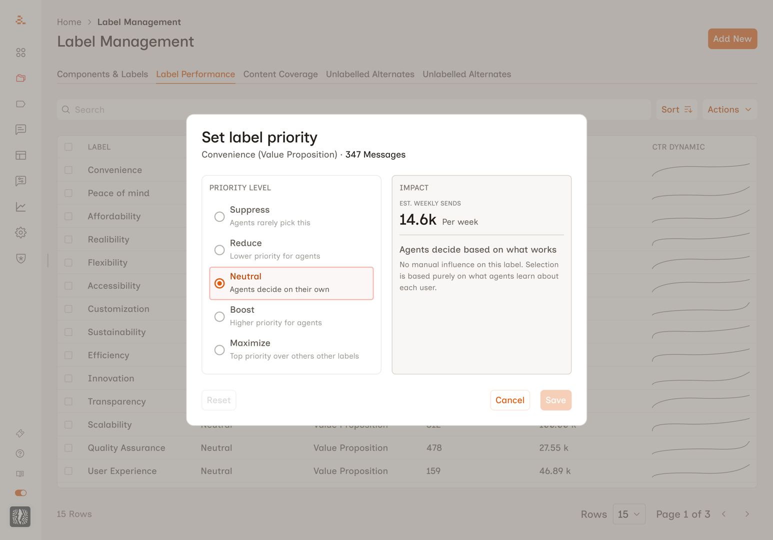 V2: Redesigned priority controls with two-panel layout